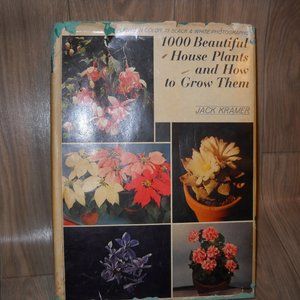 VINTAGE HOUSE PLANT BOOK    1969